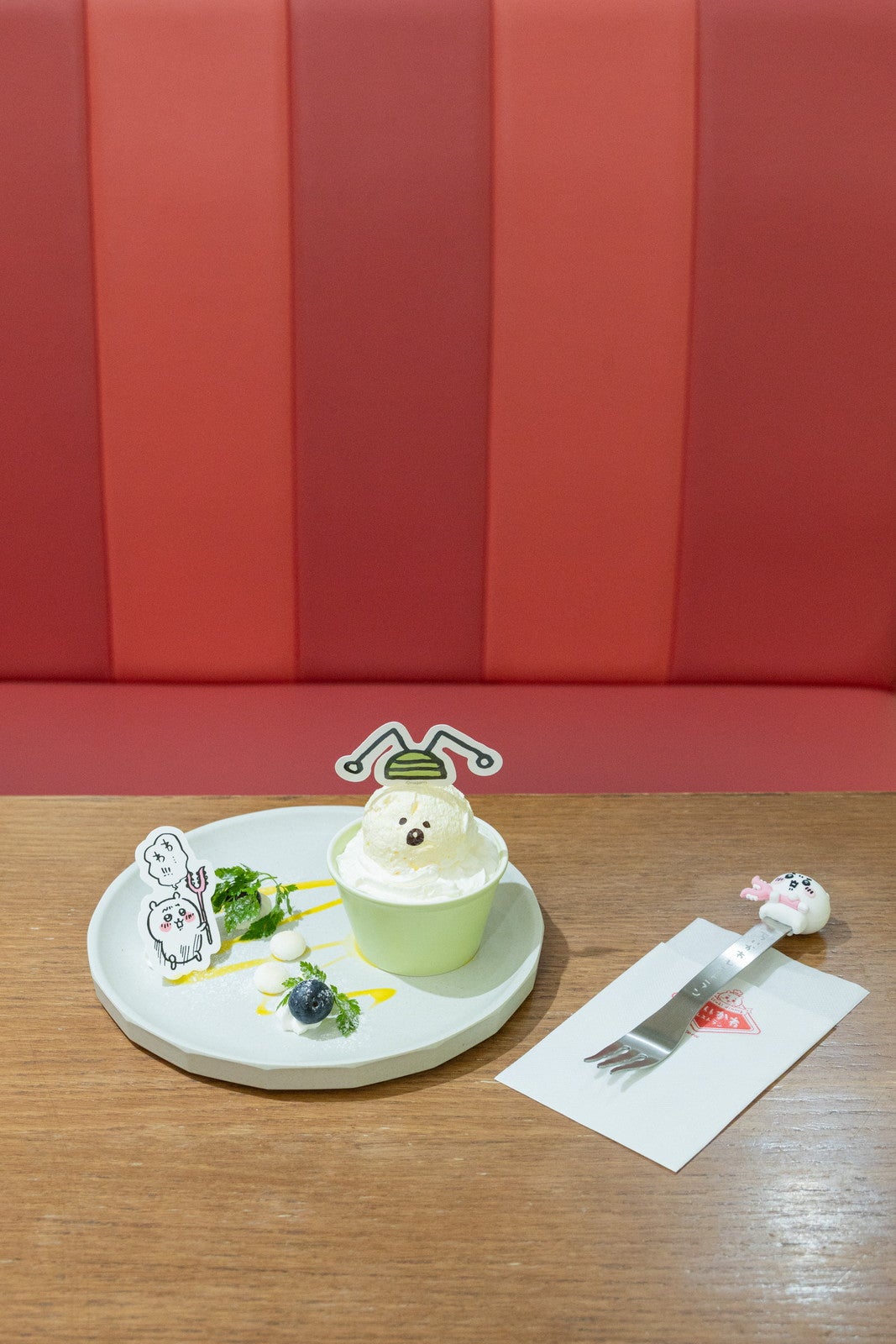 虫（緑）討伐アイスデザート1,100円（C）nagano