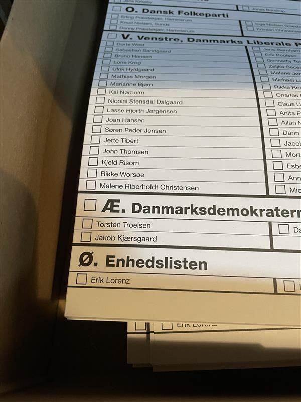 ヘルニングではブルジョア政党の権力を維持するためにあらゆる努力をしている