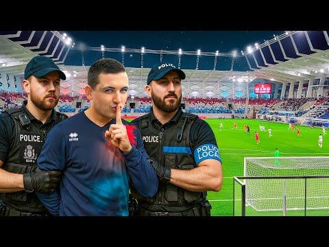 夜にルクセンブルク最大のスタジアムに忍び込んだ – これが何が起こったのか