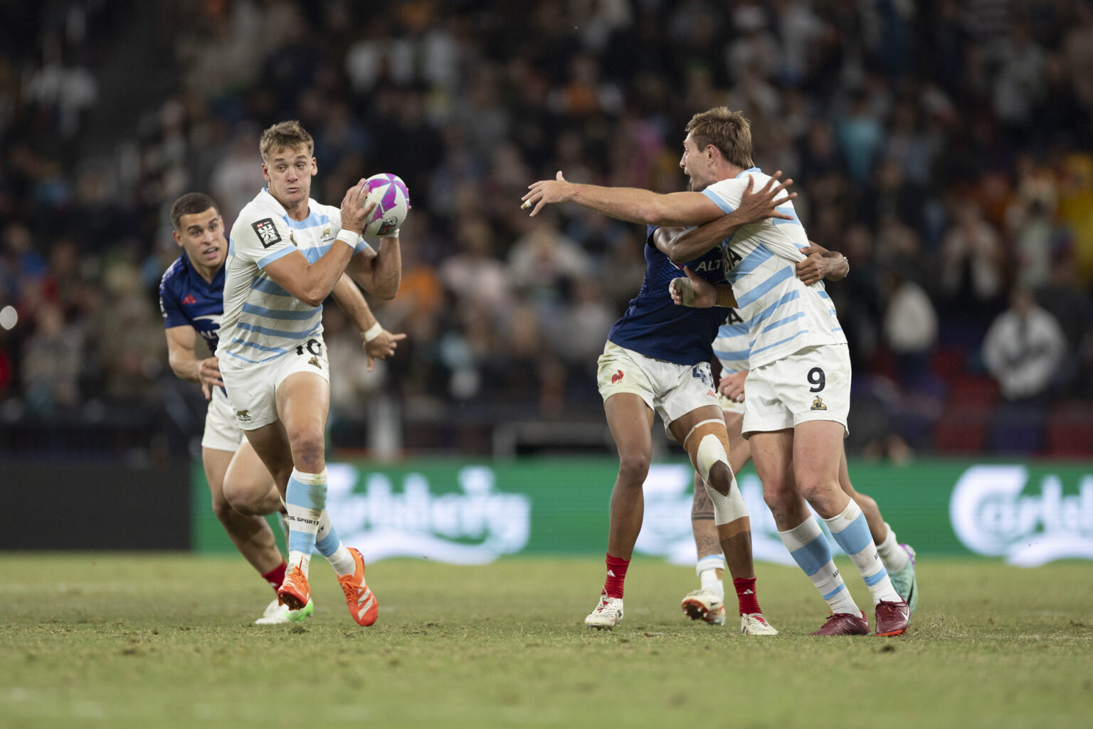 HSBC SVNS: アルゼンチンがフランスを破り、香港男子大会初優勝