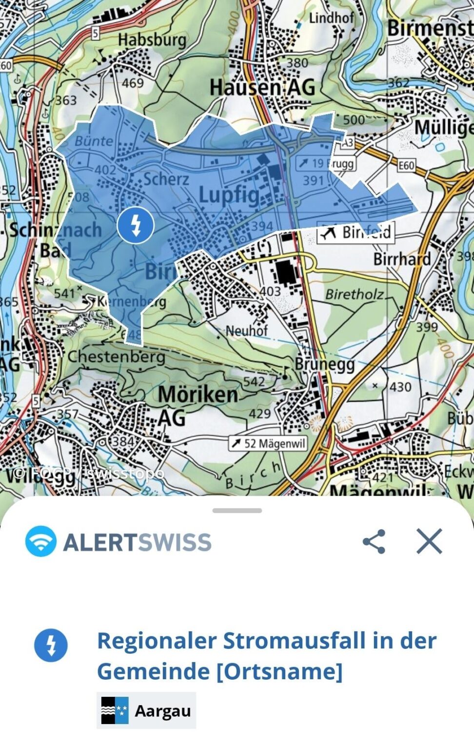 人々が [Ortsname] 早く力を取り戻してください...