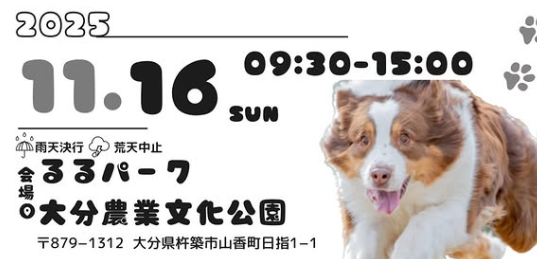 愛犬とお出かけしよう！『出張まんまるマルシェ』が開催されます│LOG OITA