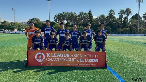 【U-18海外遠征】K LEAGUE ASIAN YOUTH CHAMPIONSHIP JESU 2025 　≪4⽇⽬ 11⽉20⽇(木)≫