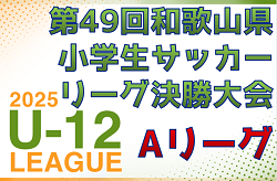 2025年度 第49回和歌山県小学生サッカー Aリーグ決勝大会　例年2月開催　伊都予選組合せ・リーグ表掲載　情報ありがとうございます　日程・組合せ・その他地区予選情報募集 | Green Card ニュース