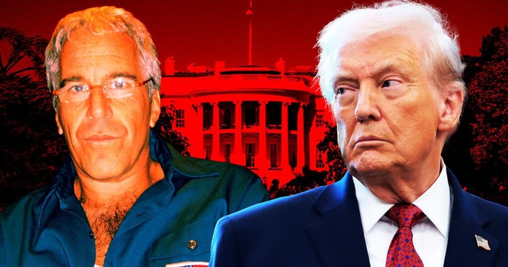 トランプの悪党が司法省のエプスタインメッセージの管理を掌握したとされる