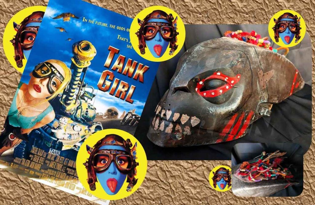 画像: ★全編パンキッシュ！全編オルタナティブ･ロック！イギリスでカルト的な人気を博したコミックを実写映画化！———『タンク･ガール』から、実使用のレア･アイテムを公開！