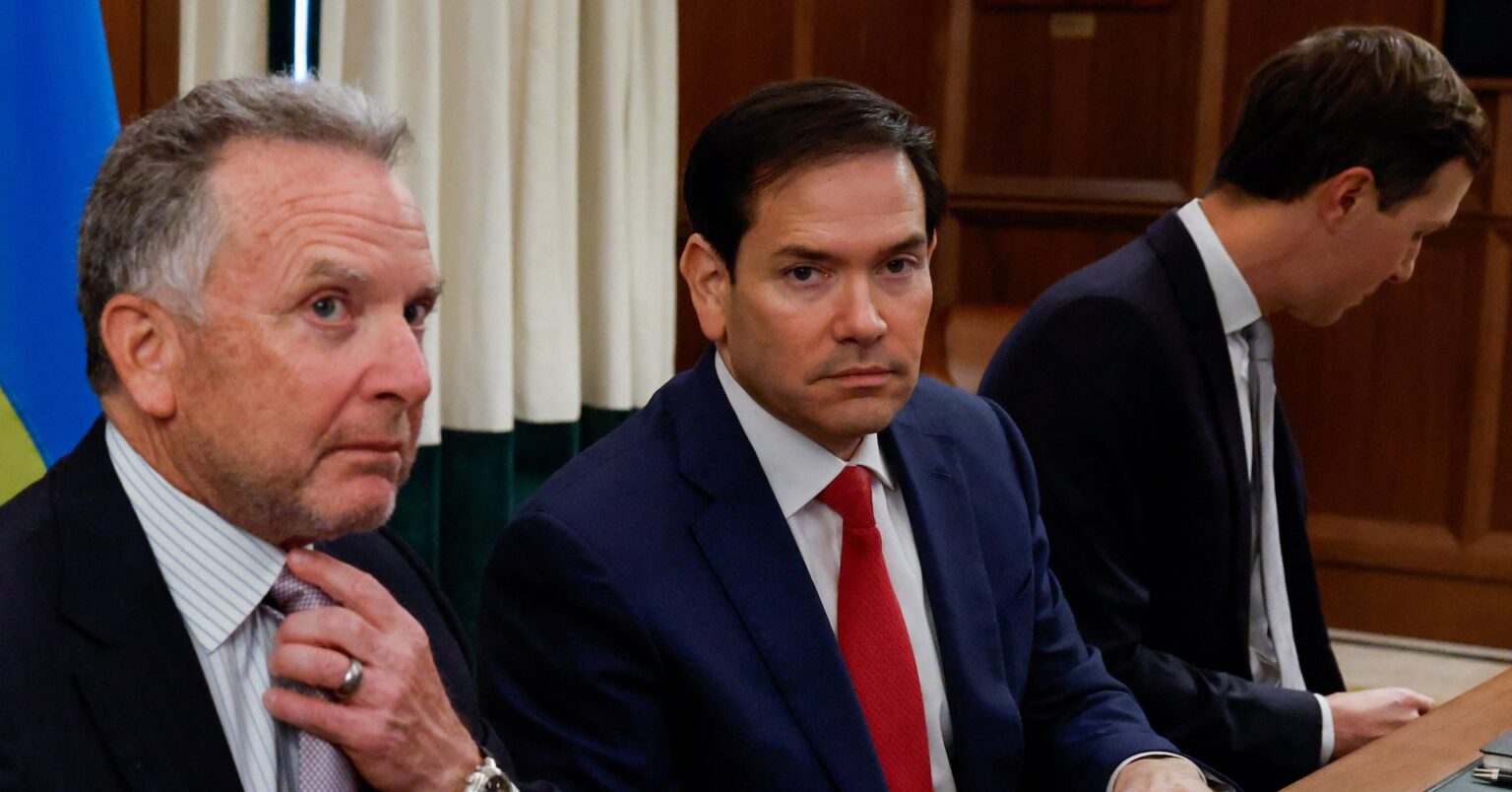 米長官、和平協議進展に「楽観」も依然課題　ウクライナと高官会談 | ロイター