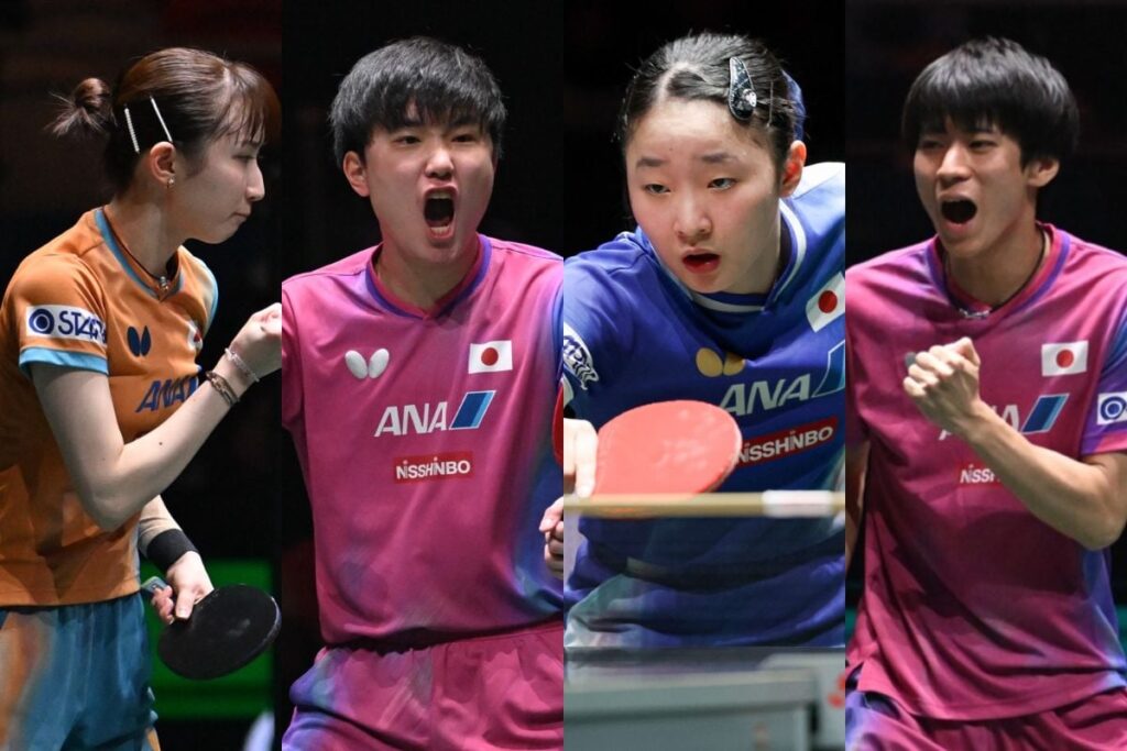 【卓球・ITTF混合団体W杯2025】日本 vs. フランス｜リアルタイム速報・途中スコア・試合結果　伊藤美誠&大藤沙月らが奮闘も…ルブラン兄弟率いるフランスに惜敗