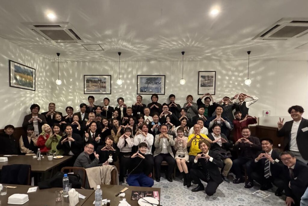 第2回「やまなし大使の会」参加者の様子。