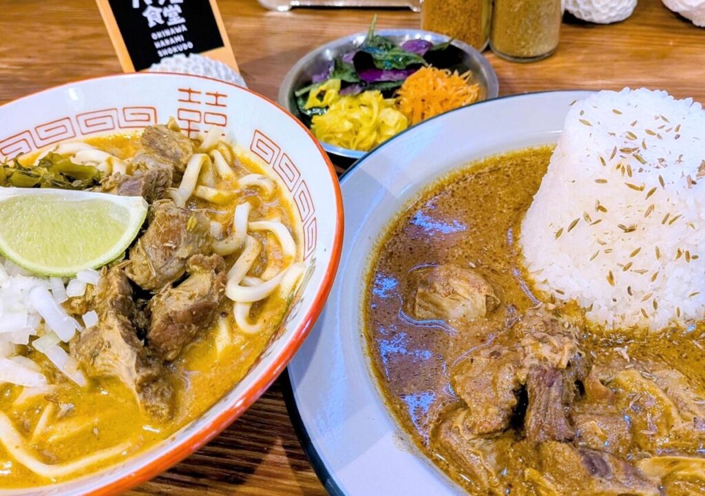 店主「内臓好き、集合！」　内臓肉ゴロゴロのカレーや豚タン一本焼き、モツ鍋が人気　沖縄・南城市の沖縄ハラミ食堂 | 胃心地いいね | 沖縄タイムス＋プラス