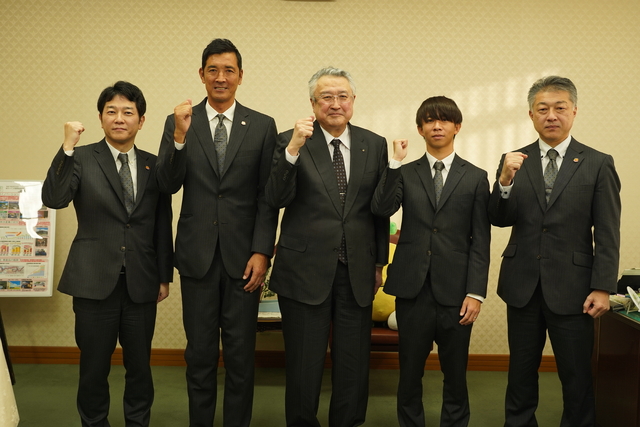 鈴木 正晃 福島県副知事を表敬訪問いたしました - 福島ユナイテッドFC 公式サイト｜FUKUSHIMA UNITED FC OFFICIAL WEBSITE