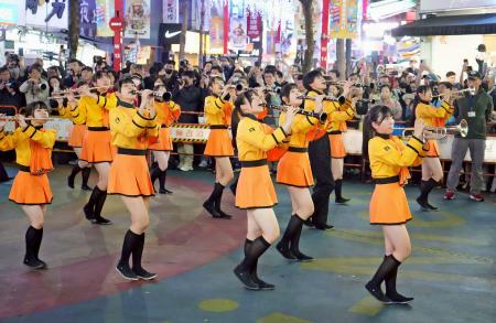 台湾で高校生がマーチング披露 京都、群馬から参加 | 全国のニュース | 福井新聞ONLINE