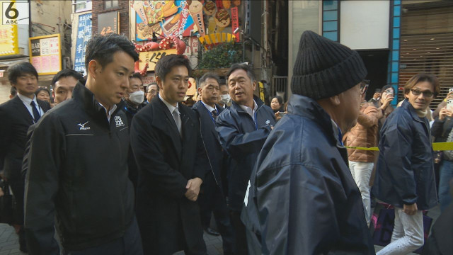 大阪府が「ミナミ」美化に向け　来年度予算に１０億円計上方針　財源に宿泊税
