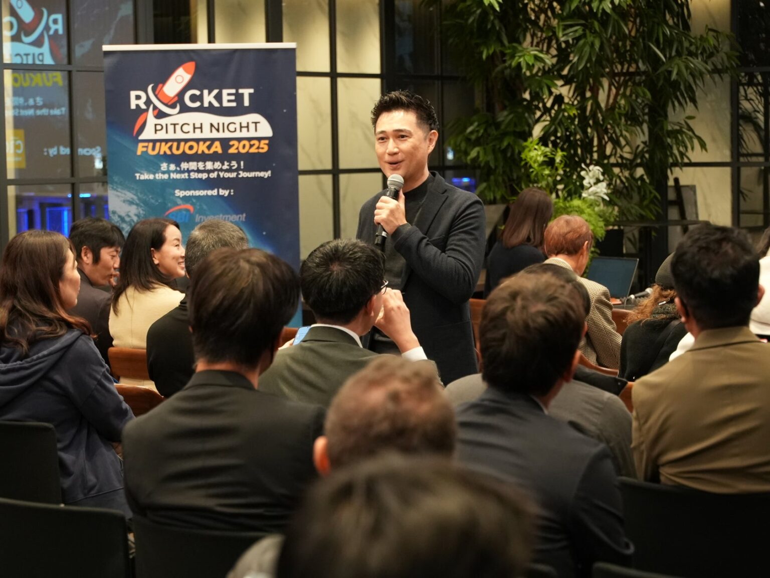 福岡初開催「ROCKET PITCH NIGHT FUKUOKA 2025」― 350名超が集結、総勢44組のピッチから選ばれた6組の起業家が決定！