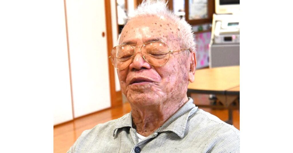 津堅島が要塞に、空襲受ける　サバニで沖縄本島へ　神谷幸清さん