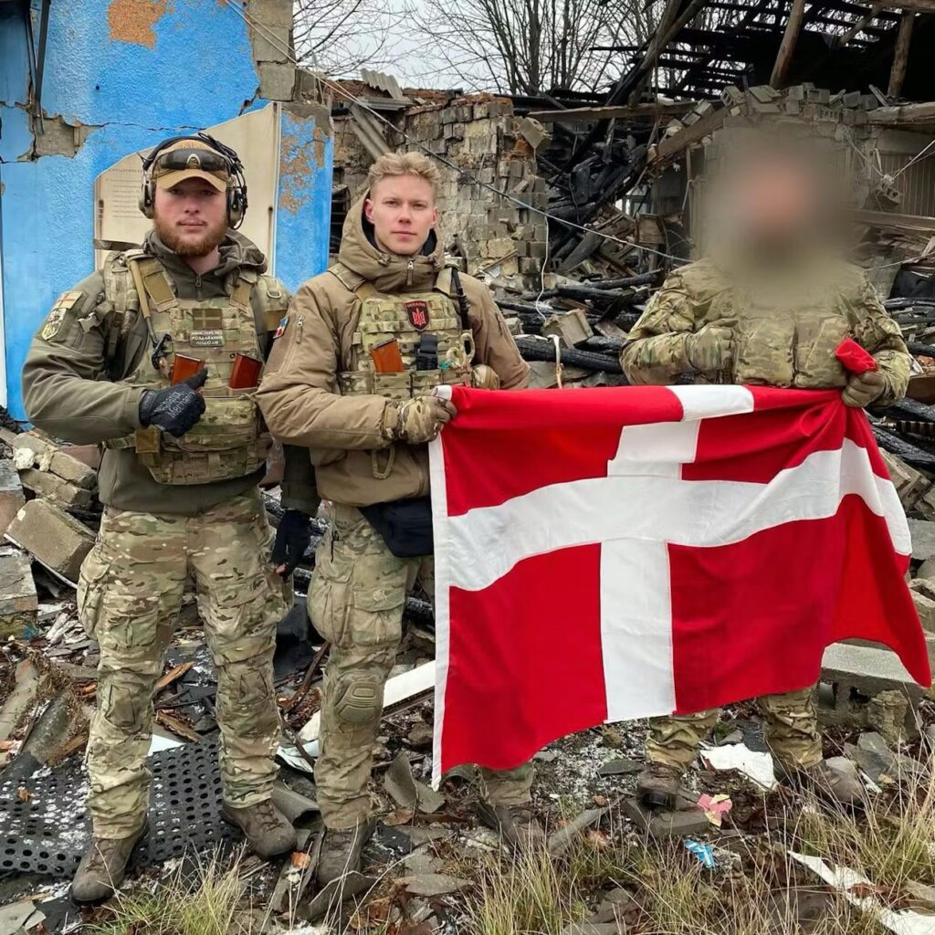 デンマーク人ボランティアが戦死