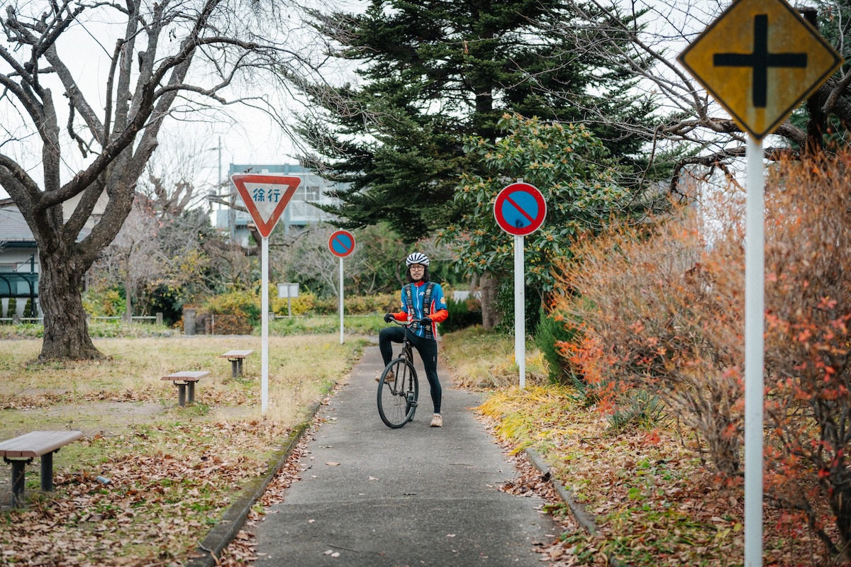 ダルマ自転車がゆく！ 第2回@千歳が丘公園