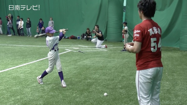 広島カープ 少年野球教室