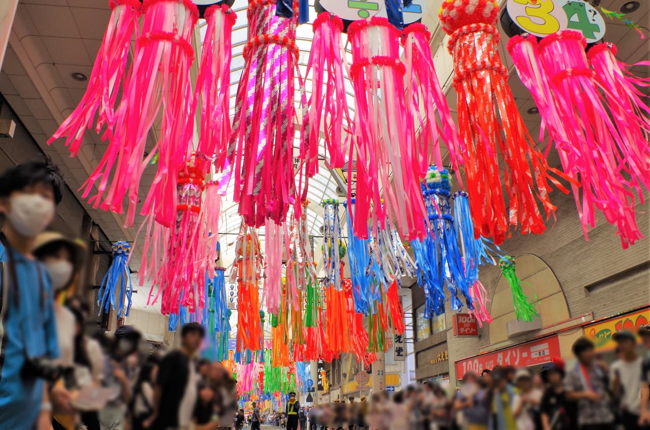 一宮七夕まつり４日目の様子