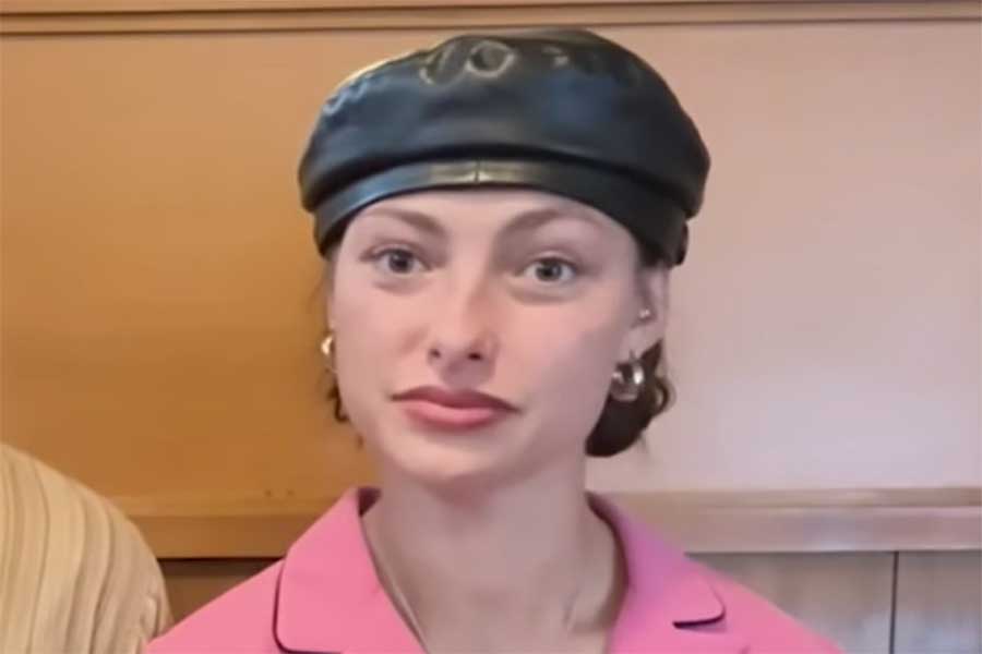 アメリカからやってきたベイリーさん（スクリーンショット）