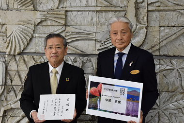 11月19日 中尾正俊さんが「とちぎ未来大使」に就任しました