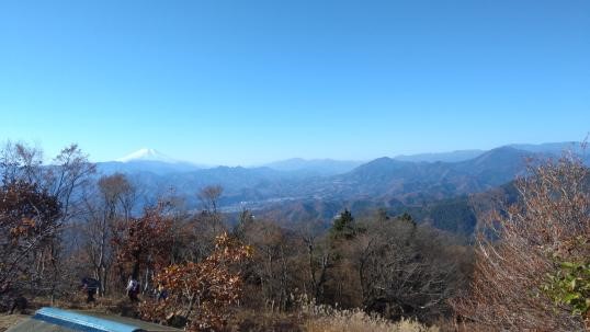 11月30日陣馬山山頂