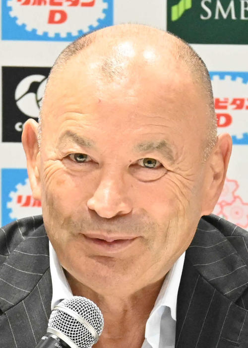 ラグビー日本代表のエディー・ジョーンズ・ヘッドコーチ（2025年10月撮影）