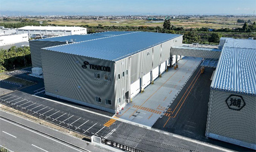 20251203trancom3 - トランコム／湖池屋の工場敷地内、岐阜県海津市に専用物流センターを開設
