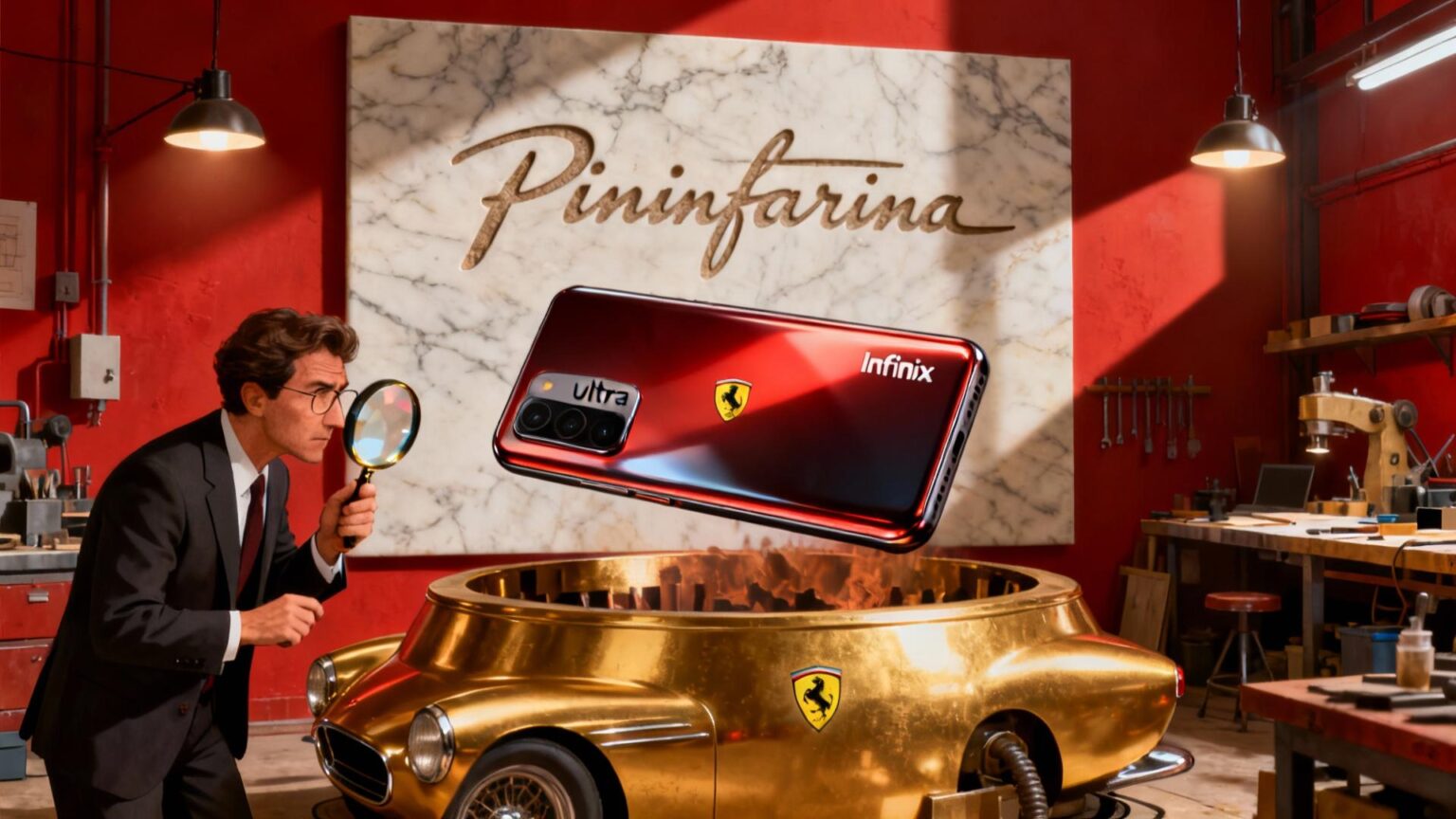 Infinix、次期フラグシップ「Note 60 Ultra」のデザインにイタリアのデザイン界の巨匠 Pininfarina を起用