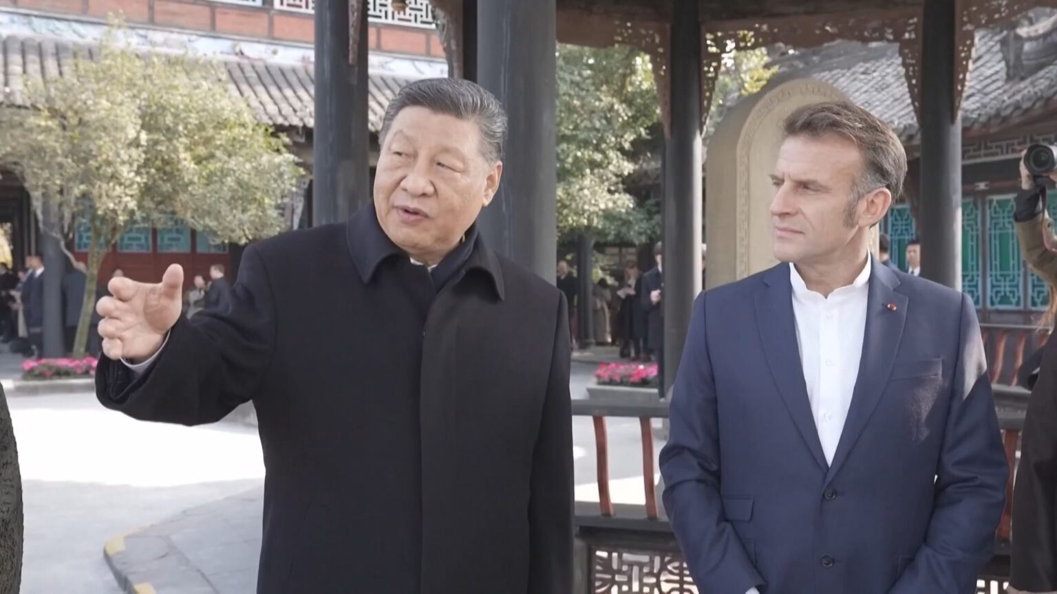 中国の習主席とフランスのマクロン大統領　ウクライナ情勢めぐり「停戦に向けたあらゆる努力を支持」（TBS NEWS DIG Powered by JNN）