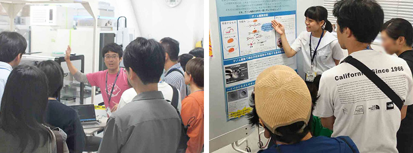 東エリアのイベントの様子1の写真