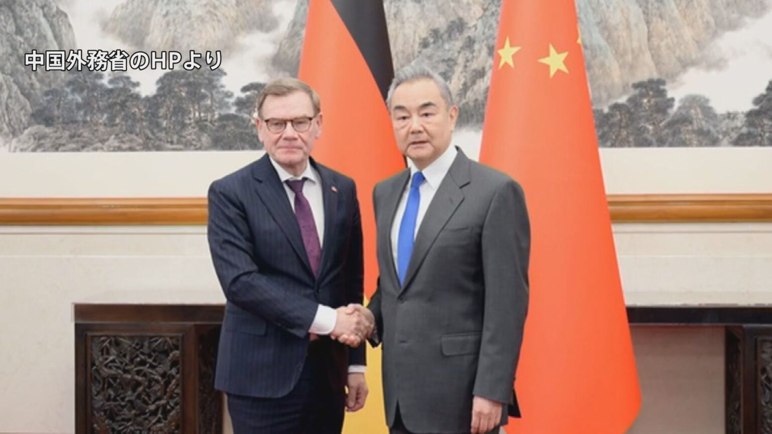 中国外相がドイツ外相と会談「日本は侵略の歴史をまだ十分に反省していない」日本を批判（TBS NEWS DIG Powered by JNN）