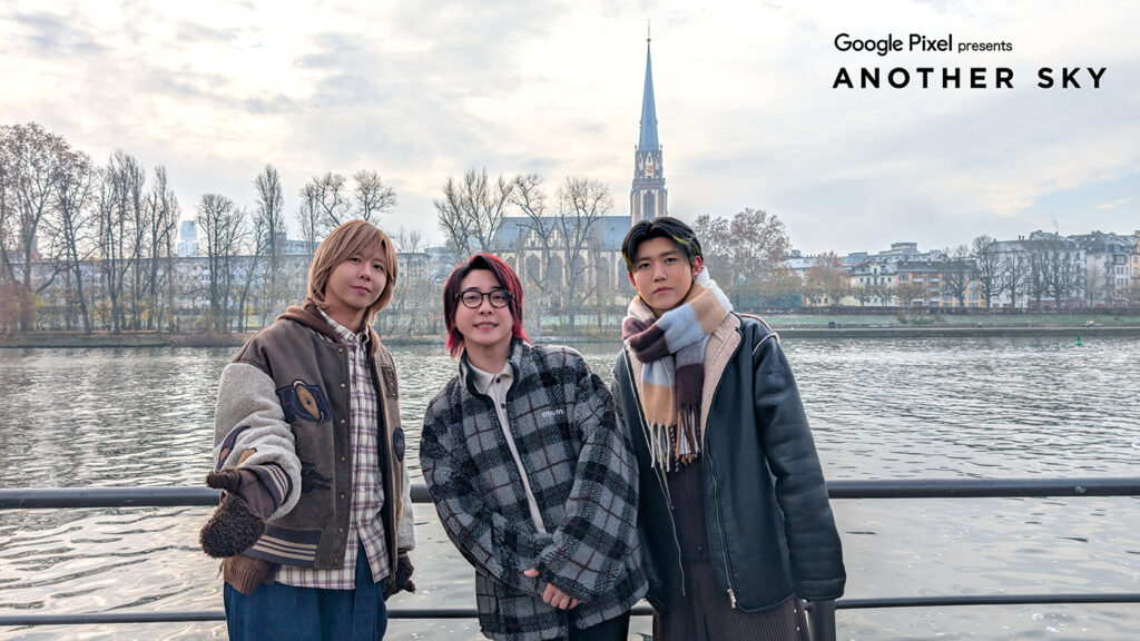 Mrs. GREEN APPLEが冬のドイツで3人だけのクリスマスパーティー！『ANOTHER SKY』1時間SPに登場（THE FIRST TIMES）