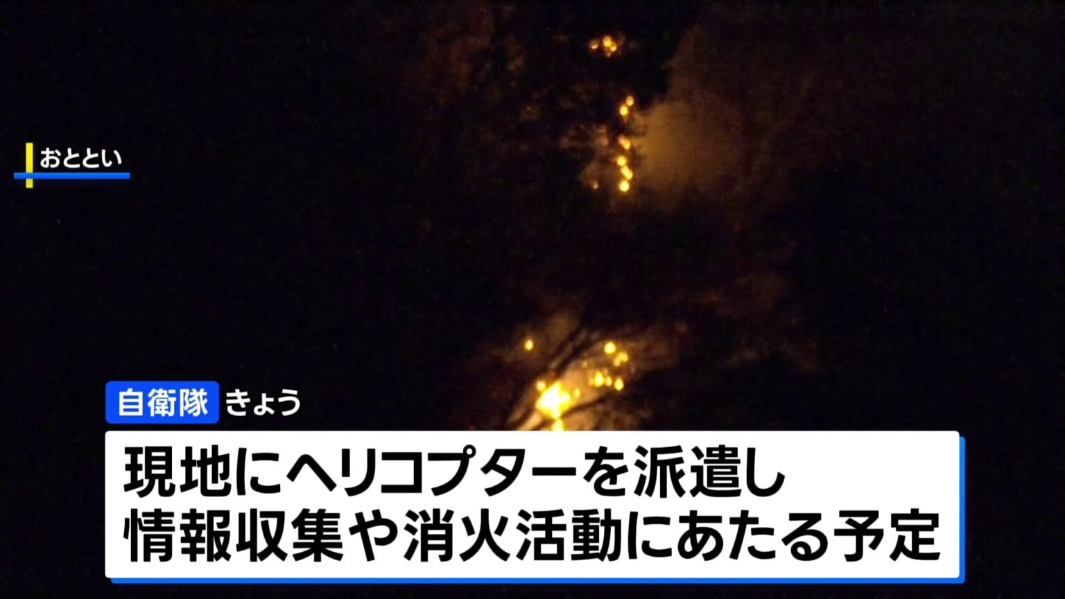 神奈川県・日向山の山火事　自衛隊がきょう現地で消火活動　神奈川県の災害派遣要請受け（TBS NEWS DIG Powered by JNN）