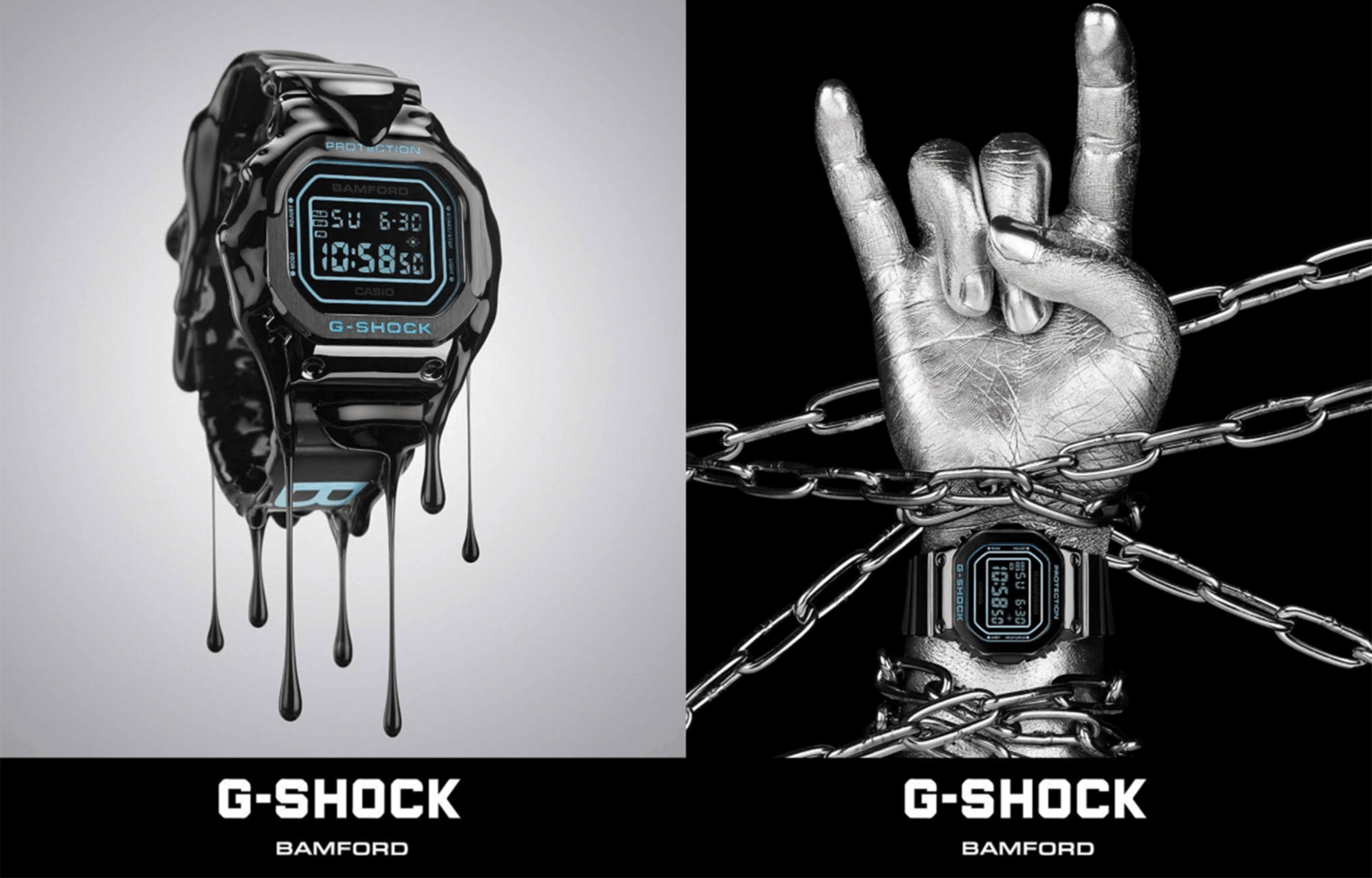 英国の名門カスタム工房 BAMFORD LONDONとG-SHOCKのコラボ第3弾が登場！GM-5600をベースにしたクールなモデルに注目 | スニーカーダンク