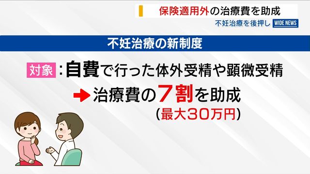 不妊治療で新制度 保険適用外の治療費7割助成 回数や年齢の制限超えなど対象 山梨（YBS山梨放送） - Yahoo!ニュース