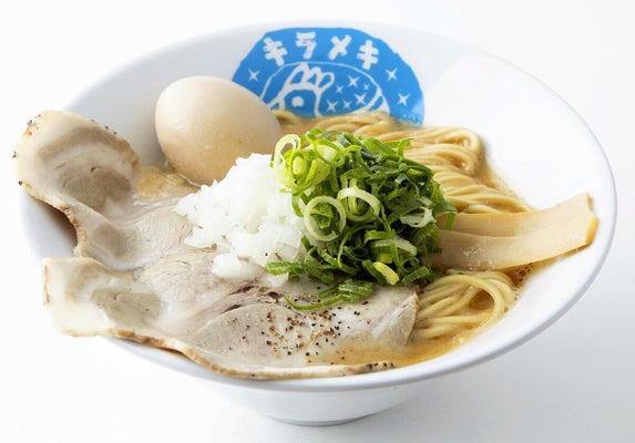 京都産メンマを使ったラーメン（キラメキノ未来提供）