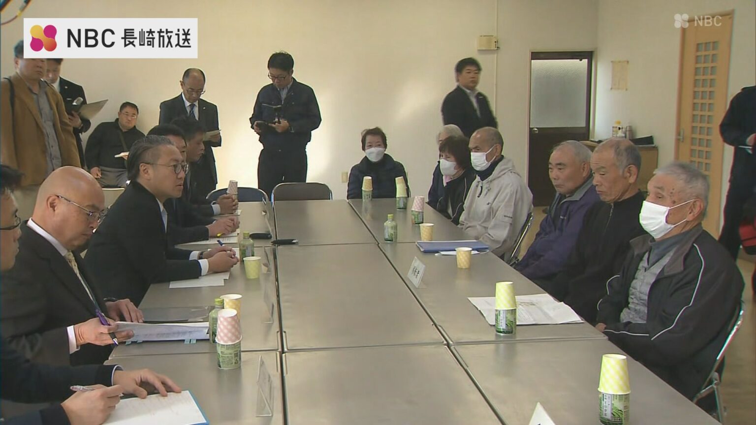 石木ダム移転協力者と大石知事 初の面会　移転住民 ”ダムの早期完成を求める”（NBC長崎放送） - Yahoo!ニュース