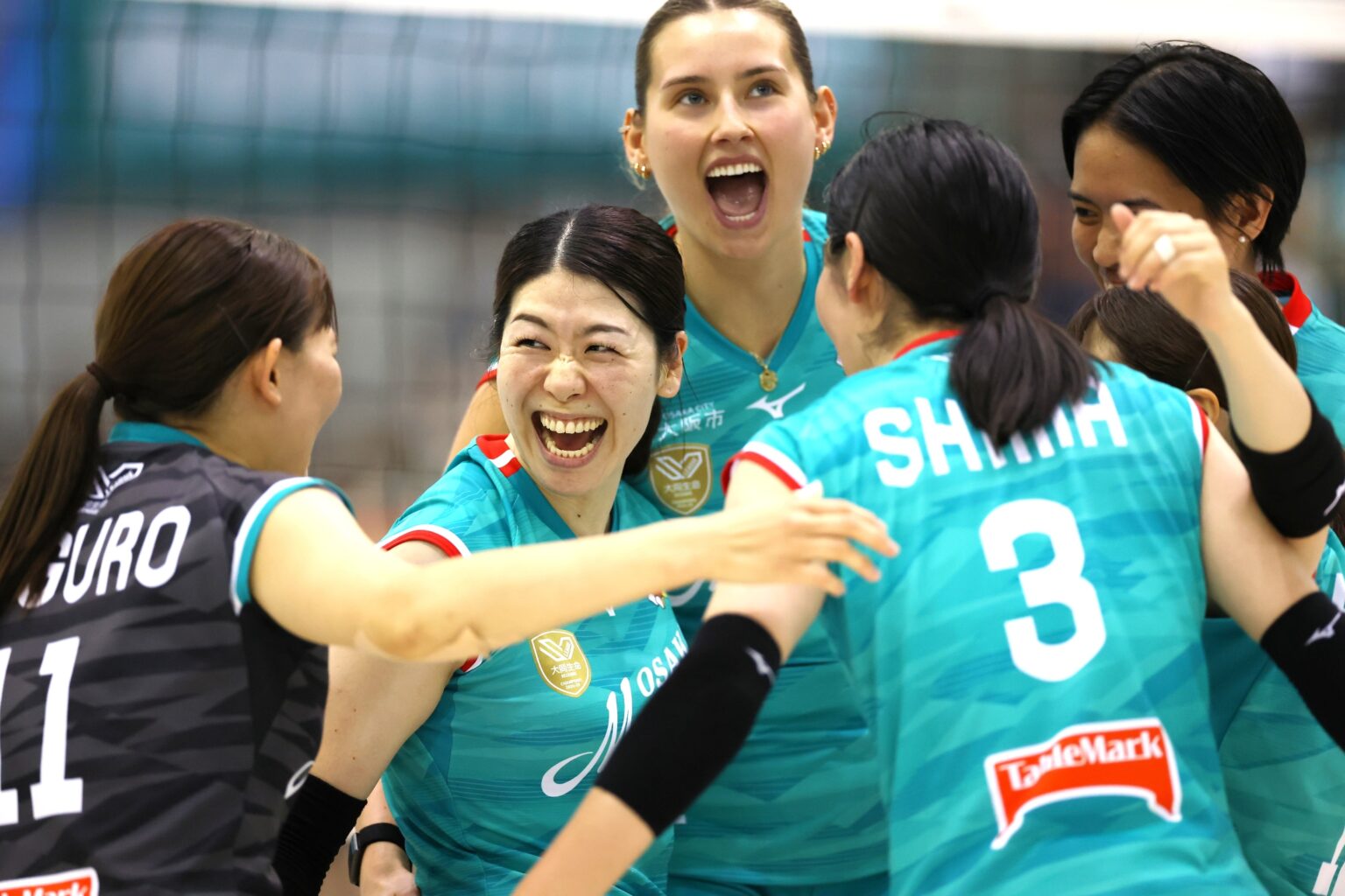 大阪MVが5大会ぶり2度目の優勝！キャプテン・田中瑞稀が奮闘　NEC川崎とのフルセットの激闘制す【バレーボール・皇后杯】（TBS NEWS DIG Powered by JNN）