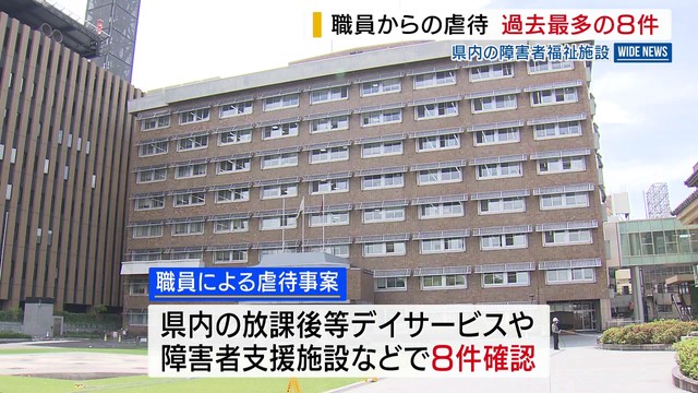 裸のまま居室に閉じ込めた事例も 障害者施設での職員からの虐待 過去最多の8件 山梨（YBS山梨放送） - Yahoo!ニュース
