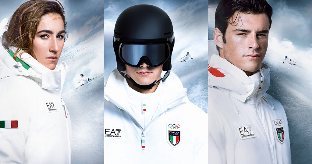 ミラノ・コルティナ冬季五輪　イタリア代表は今回も「エンポリオ アルマーニ」を着用 - WWDJAPAN