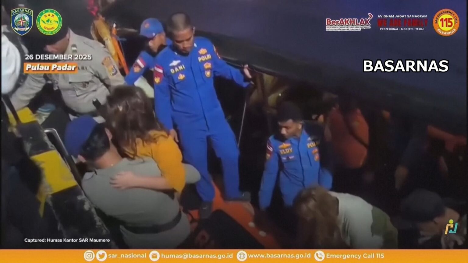 インドネシア・コモド島付近で観光船が沈没　スペイン人家族4人が行方不明（TBS NEWS DIG Powered by JNN）