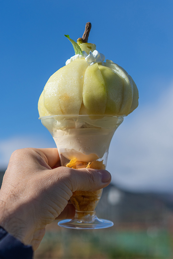 ラフランスパフェ