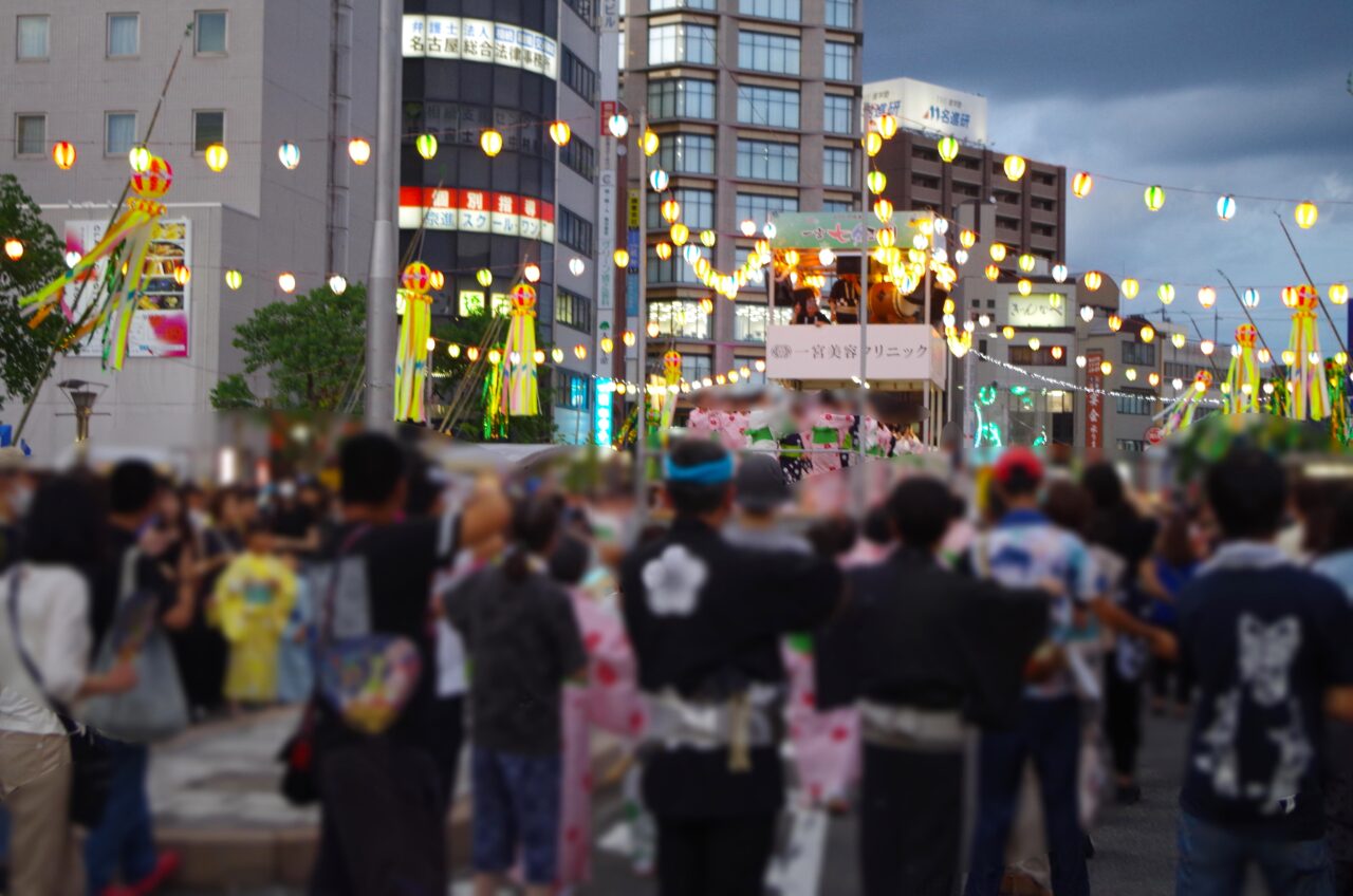 七夕まつり一日目様子