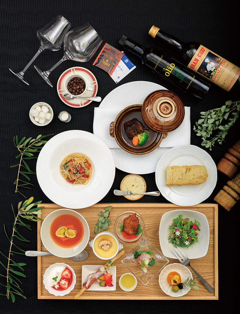 イタリアン御膳(イメージ、ホテルアバローム紀の国提供)