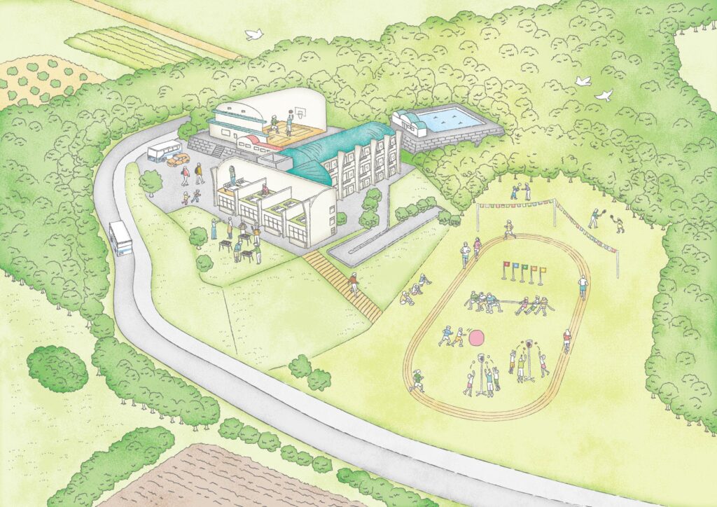 マイナビ、千葉県山武市の廃校をリノベーションした団体向け宿泊施設 「仲間と泊まる学校 さんむ西小」を2026年3月にオープン | 株式会社マイナビのプレスリリース