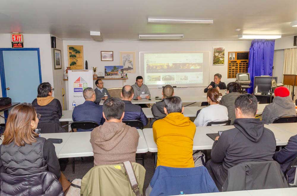 建友会第13回（2026年度）年次総会。2025年11月25日、バンクーバー市。写真　建友会。