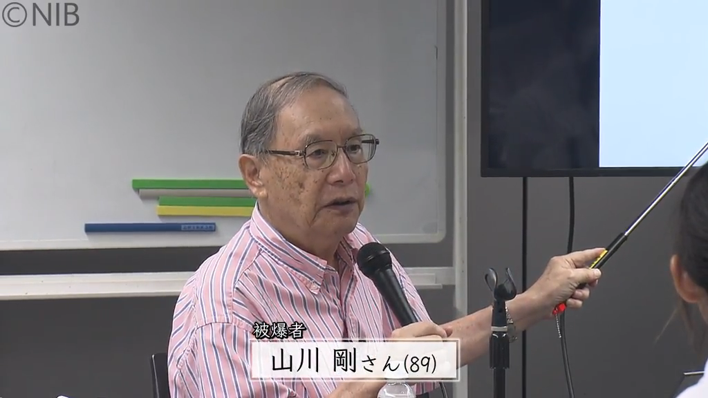 元教師89歳被爆者の決意「息が続く限り核兵器廃絶求める」被爆80年 “平和教育必修化”元年に《長崎》(2025年12月23日掲載)|NIB NEWS NNN 共有