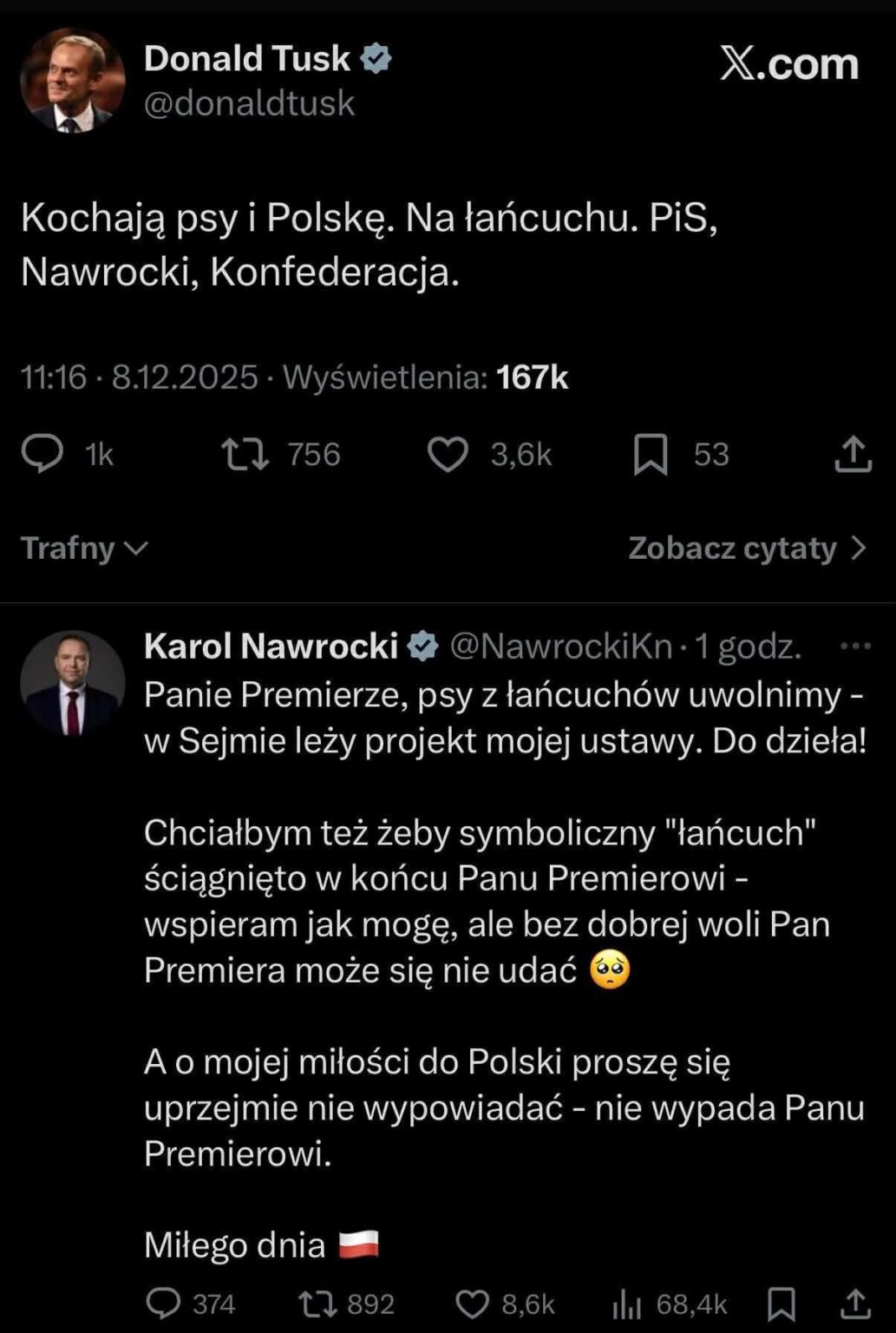 大統領は首相との比率を決めた