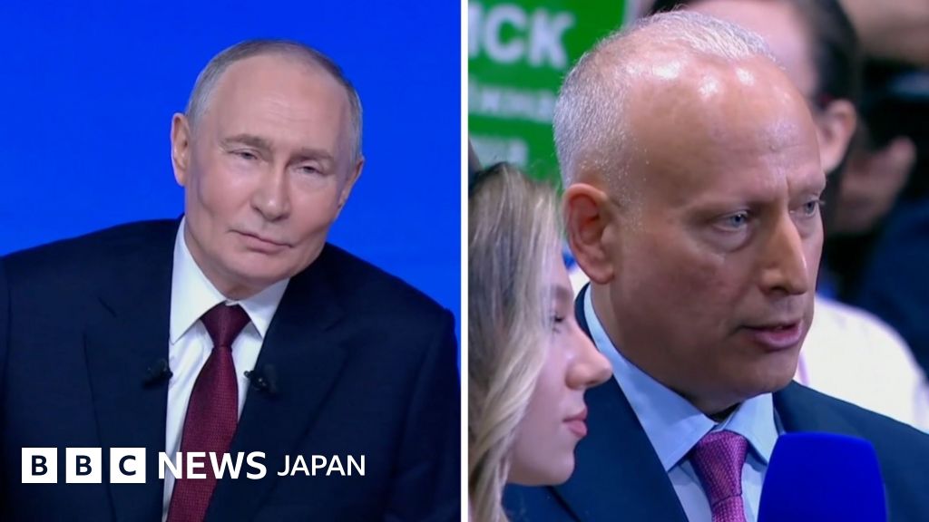 プーチン氏、西側首脳がロシアをだましたと　BBCロシア編集長の質問に答え - BBCニュース